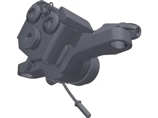 Disc Brake Caliper 3D Model