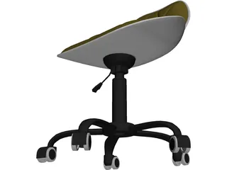Modern Armchair 3D Model