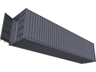 Container 40ft 3D Model