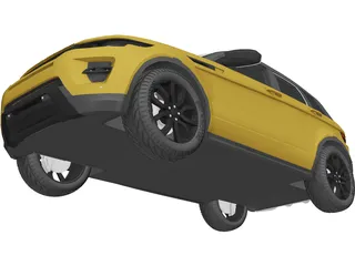 Range Rover Evoque 3D Model