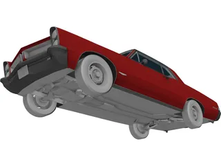 Pontiac Lemans (1965) 3D Model