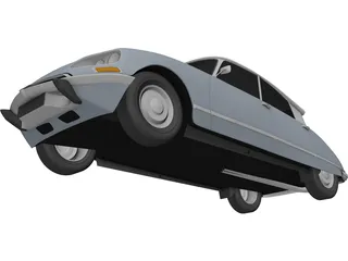 Citroen DS (1967) 3D Model