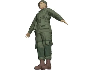 Soldier 3D Model