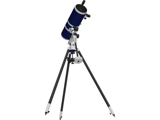 Electronic Telescope 3D Model