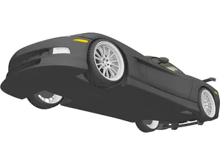 Chevrolet Corvette C6 [Tuned] 3D Model