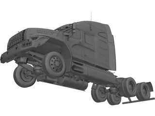 Ural Next Truck 3D Model