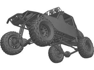 Dune Buggy 3D Model