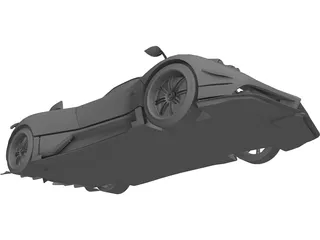 Pagani Zonda Cinque 3D Model