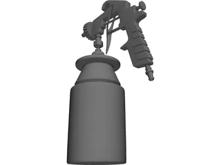 Spray Gun 3D Model