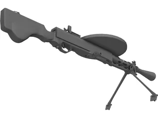 DP-28 3D Model