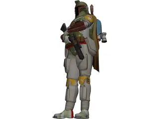 Boba Fett 3D Model