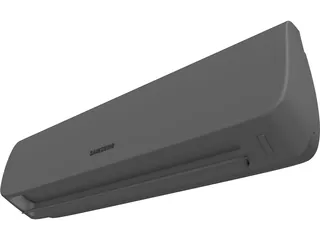 Samsung Split Unit Air Conditioner 3D Model