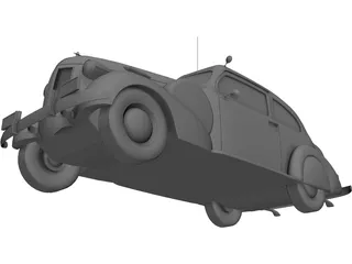 Buick Special (1937) 3D Model