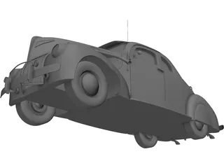 Ford Coupe (1939) 3D Model