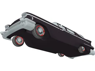 Hearse (1950) 3D Model