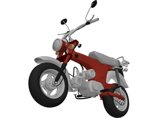 Honda CT70 (1969) 3D Model