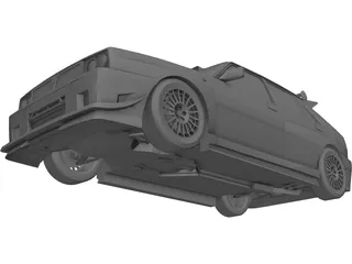 Lancia Delta HF Integrale Evoluzione 3D Model