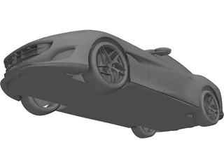 Ferrari Portofino (2018) 3D Model