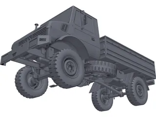 Mercedes-Benz Unimog 1300L 3D Model