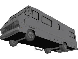 Fleetwood RV Motorhome 3D Model