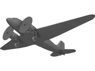 Douglas C-47 Skytrain 3D Model