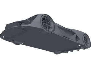 Lamborghini Terzo Millennio Concept 3D Model