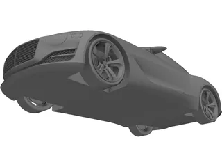 Bentley EXP 10 Speed 6 3D Model