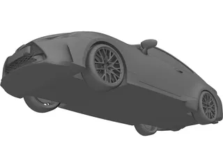 Lexus RC350 Coupe (2015) 3D Model
