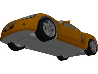 Opel Speedster Turbo (2004) 3D Model