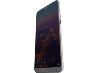 Huawei P20 Pro 3D Model