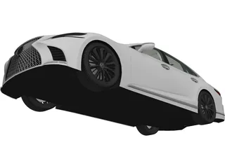 Lexus LS 500 (2018) 3D Model