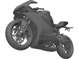 Ducati Panigale 1299 3D Model