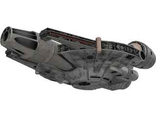 YT-1760 Freighter 3D Model