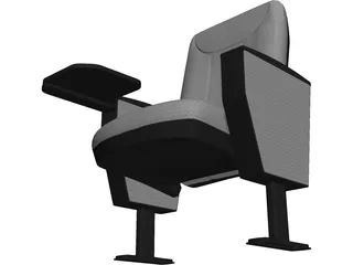 Cinema Chair Ey-145 3D Model