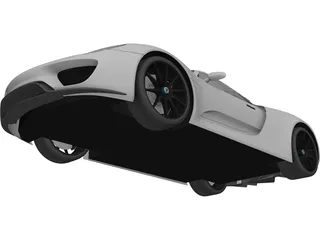 Porsche 918 Spyder Martini 3D Model