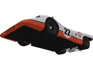 Porsche 917K (1969) 3D Model