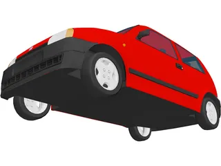 Fiat Cinquecento 3D Model