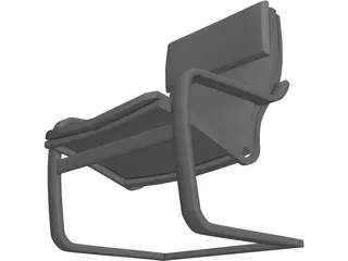 Poang Chair 3D Model