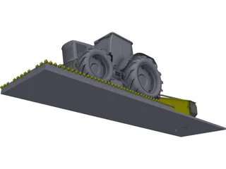 Onion Harvester 3D Model