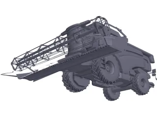 New Holland CX with Cutting JH 3D Model