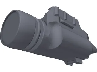 Surefire x200 Light 3D Model