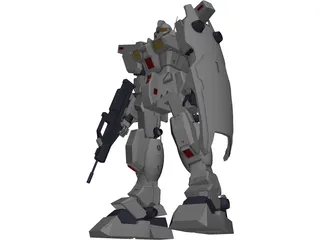 RGM-79N GM Custom 3D Model