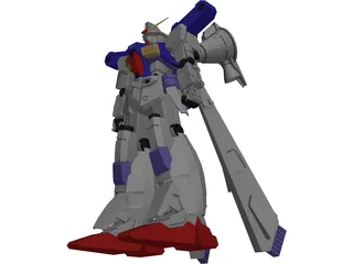 RX-78GP01-Fb Gundam Zephyranthes 3D Model