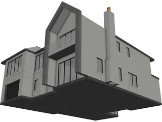 Modern House 3D Model