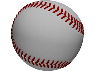 Baseball 3D Model