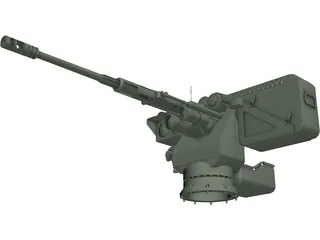 Remote Weapon Station 3D Model