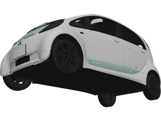 Mitsubishi i-MiEV (2009) 3D Model