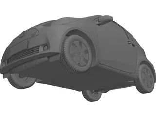 Toyota iQ EV (2012) 3D Model