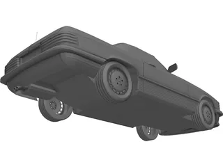 Mercedes-Benz 350SLC 3D Model