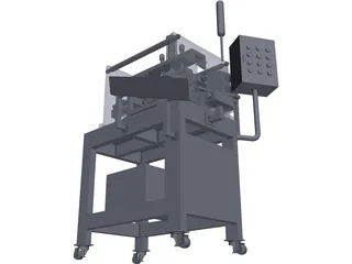 Pipe Expand Machine Loader 3D Model